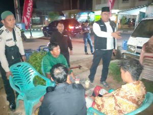 Antisipasi Kejahatan C3 dan Harkamtibmas, Kapolsek Rimba Melintang Pimpin Langsung Kegiatan Patroli