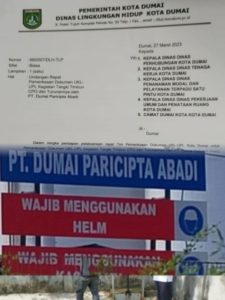 Kadis DLH Dumai Tinggalkan Rapat Saat Periksa UKL-UPL PT DPA
