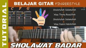 Inilah Chord Gitar Habibi Ya Muhammad dan Sholawat Badar