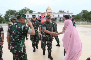 Danrem 031 Wirabima Laksanakan Kunjungan Kerja ke Kabupaten Rokan Hilir