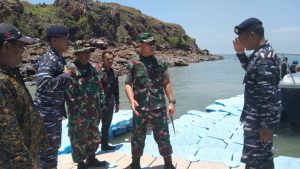 Danrem 031 Wirabima Laksanakan Peninjauan ke Pulau Jemur
