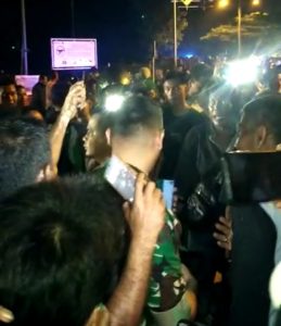 Kilang Pertamina RU Dumai II Meledak, Ratusan Warga Geruduk Gate PT KPI