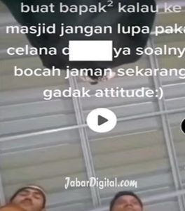 Video Bapak Jubah Hitam Viral di Tiktok, Begini Penampakannya