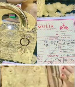 Wanita Tas Emas Viral, Berikut Sumber Kekayaannya