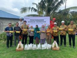 Apical Dumai Salurkan Ribuan Paket Sembako ke Warga Sekitar Operasional Perusahaan