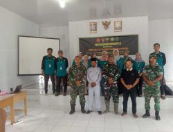 Penyuluhan Karhutla di Suak Temenggung, Satgas TMMD ke-125 Kodim 0321/Rohil Gelorakan Kesadaran Cegah Kebakaran Hutan dan Lahan