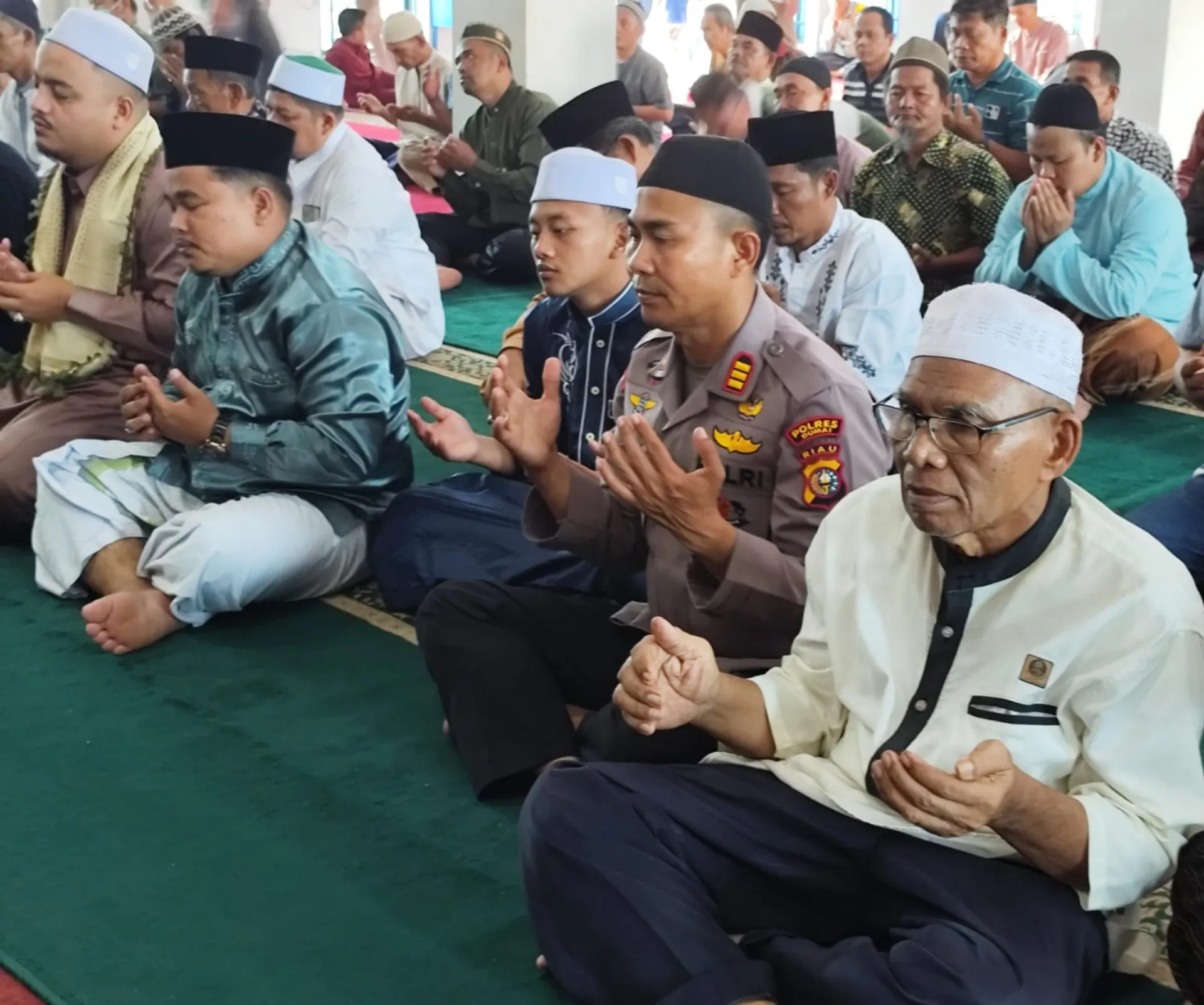Polsek Dumai Timur Gelar Doa Bersama Sambut HUT ke-80 RI, Minta Keberkahan untuk Bangsa