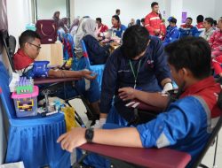 Lewat Tajuk Blood Donation Week, PT KPI Dumai Sumbang 600 Kantong Darah Sambut HUT RI ke-80