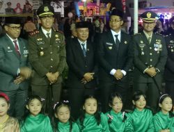 Wakil Ketua DPRD Rohil Hadiri Pawai Obor Malam Taptu, Serukan Semangat Patriotisme Generasi Muda