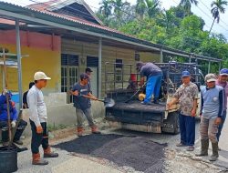 LPMK Tanjung Palas Apresiasi Respons Cepat Pemko Dumai, Jalan Rusak Ditambal Dinas PUPR
