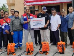 Pertamina Dumai Serahkan 15 Mesin Potong Rumput untuk LPMK Tanjung Palas, Dukung Kebersihan Lingkungan