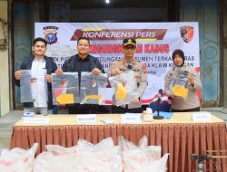 Polisi Dumai Bongkar Beras Premium Palsu, Dua Ton Barang Bukti Diamankan
